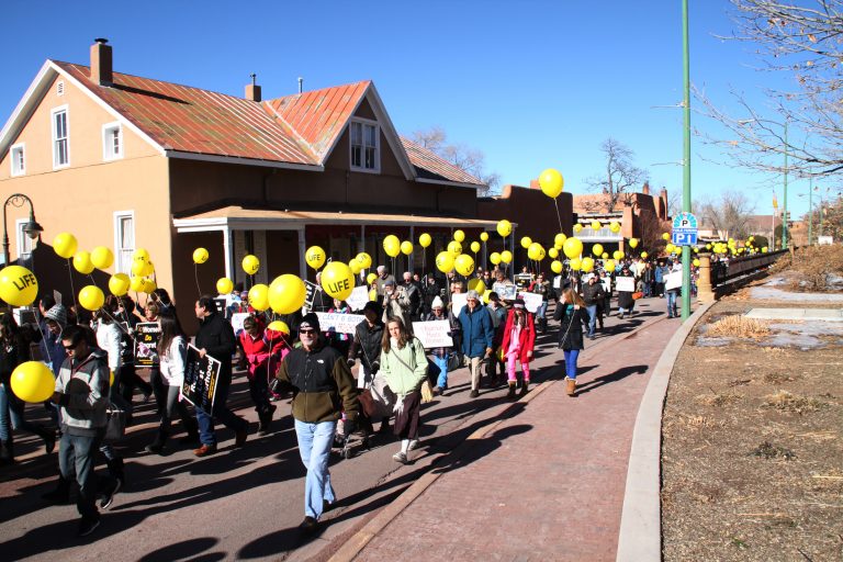 Hundreds Gather for Pro-Life Rally in Santa Fe