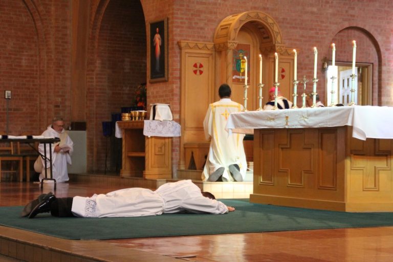 Diocesan Seminarian Ordained to the Transitional Diaconate