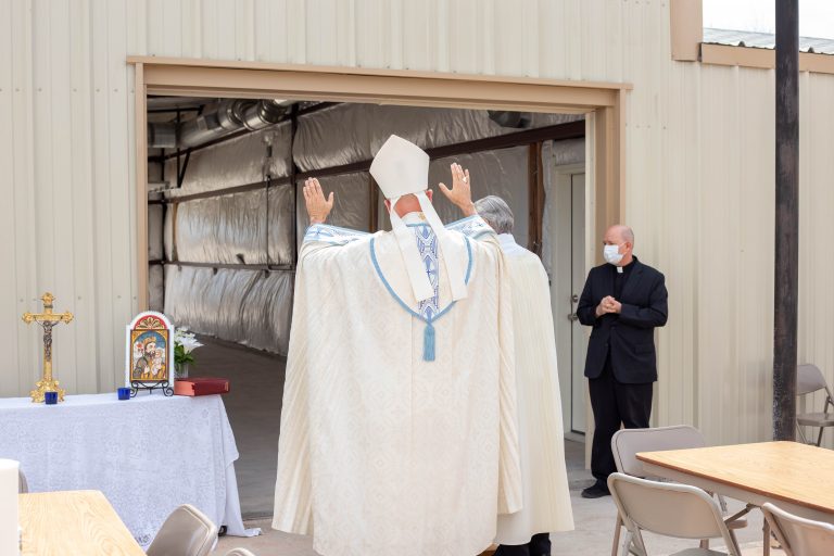 New V8s for Vocations Garage Placed Under the Patronage of St. Joseph the Worker